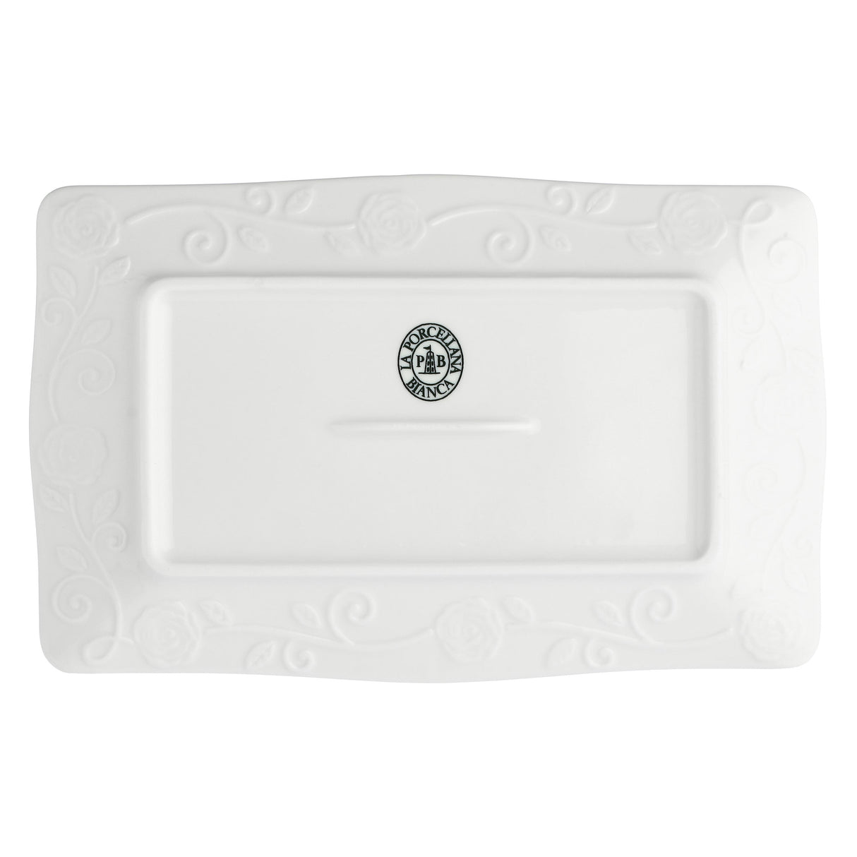 LA PORCELLANA BIANCA - Florentina Vassoio Rettangolare 20x12cm