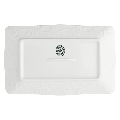 LA PORCELLANA BIANCA - Florentina Vassoio Rettangolare 20x12cm