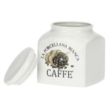 LA PORCELANA BIANCA - Preserve Deco Coffee Jar 1.1L