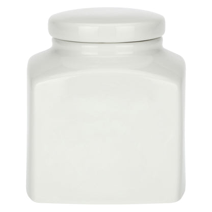 LA PORCELLANA BIANCA Conserva Barattolo Deco Caffè 1,1L Bianco Porcellana
