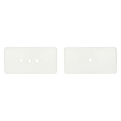 LA PORCELLANA BIANCA Conserva Sale e Pepe Deco 6,5cm Bianco Porcellana