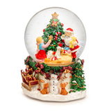 PALAIS ROYAL Carillon Globo di Neve Babbo Natale con Musica Decorazione Natalizia 13x17cm