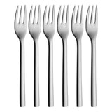 WMF - Set of 6 Stainless Steel Nuova Dolce Forks 1291666046
