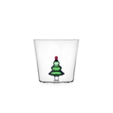 ICHENDORF Woodland Tales Bicchiere Tumbler Albero di Natale 350ml Vetro Borosilicato