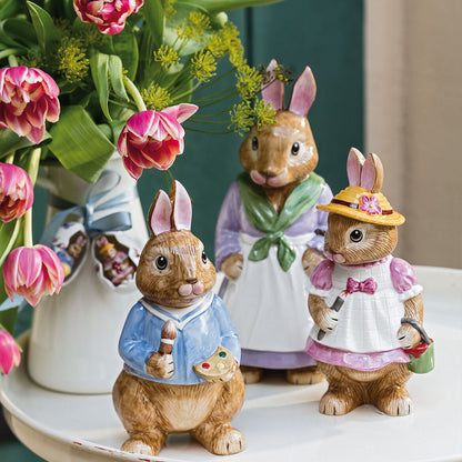 VILLEROY & BOCH - Bunny Tales Anna Grande Figura Coniglio 22cm Decorazione Pasquale