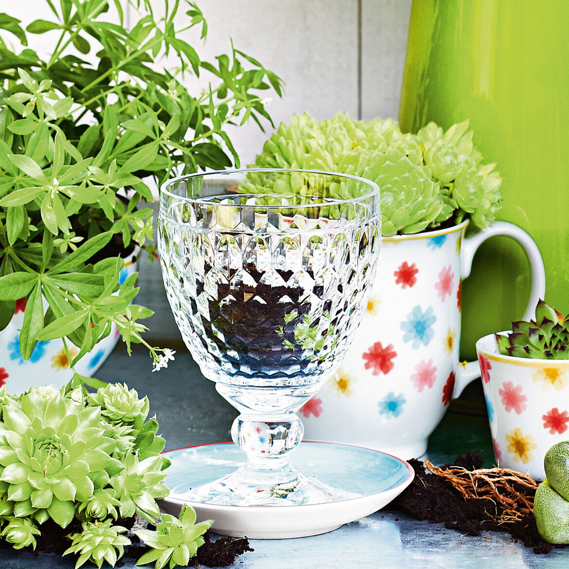 VILLEROY &amp; BOCH Boston Transparent Set of 4 Pieces Red Wine Goblet Glass 200ml Crystal