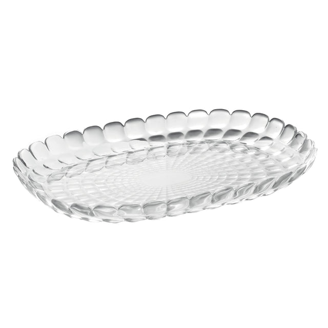 GUZZINI Tiffany Vassoio a Servire Grande Trasparente 45x31cm