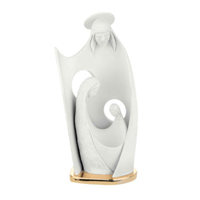 Presepe Natività Bongelli Preziosi in marmorino bianco 13 cm
