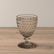 Calice vino Boston Coloured Villeroy & Boch in cristallo grigio 12 cm