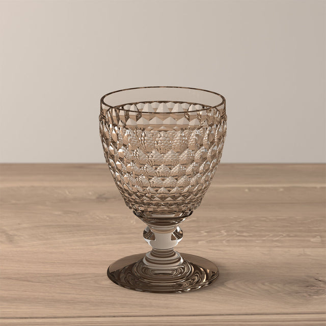 Calice vino Boston Coloured Villeroy & Boch in cristallo grigio 12 cm