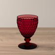 VILLEROY & BOCH Boston Coloured 4 Pezzi Bicchiere Calice Vino Bianco Red 125ml Cristallo