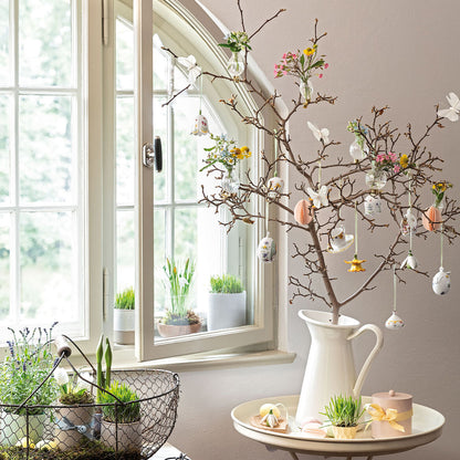 VILLEROY & BOCH - New Flower Bells Pendaglio Ciondolo Campanella Tulipano 6cm Decorazione Pasqua