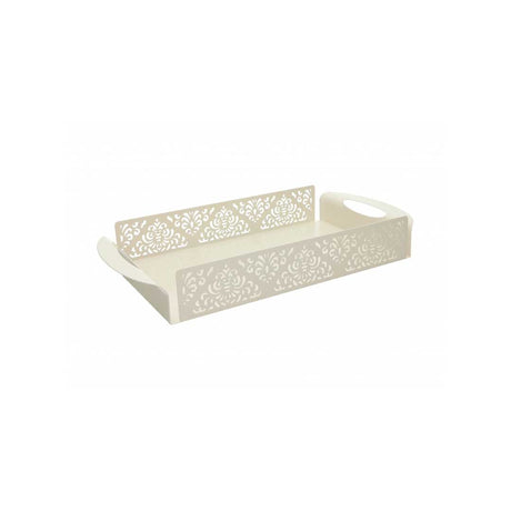 BRANDANI - Jaquard Vassoio Sabbia Metal 41x21cm 52303