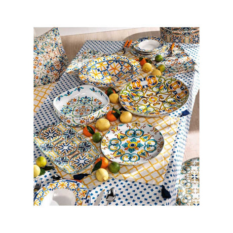 BRANDANI - Centrotavola Fondo Medicea Stoneware Coppa 40cm 53726