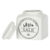 LA PORCELLANA BIANCA Conserva Barattolo Contenitore Sale 1,1 L