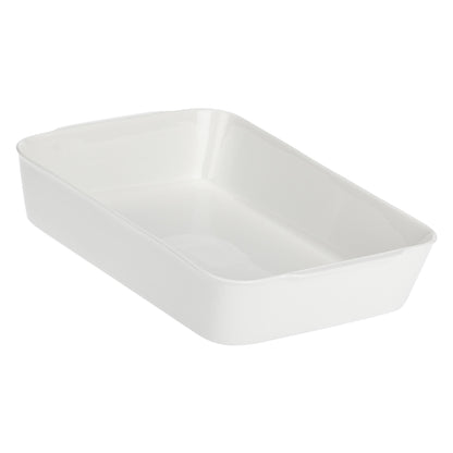 LA PORCELLANA BIANCA Anghiari Teglia da Forno Lasagne 25x35cm Bianco Porcellana