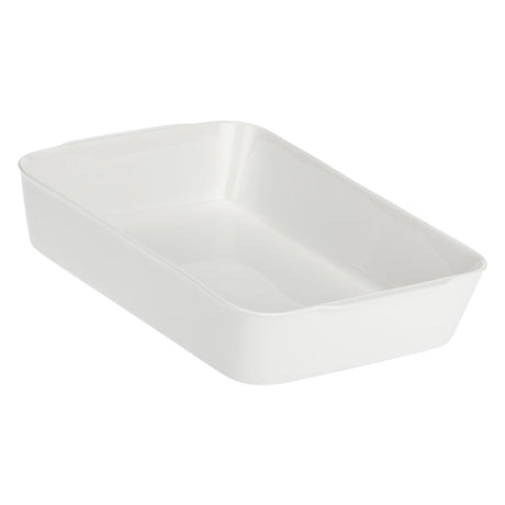 LA PORCELLANA BIANCA Anghiari Teglia da Forno Lasagne 25x35cm Bianco Porcellana