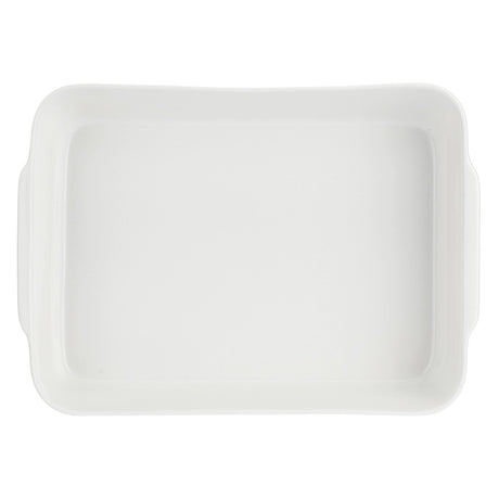 LA PORCELLANA BIANCA Anghiari Teglia da Forno Lasagne 25x35cm Bianco Porcellana