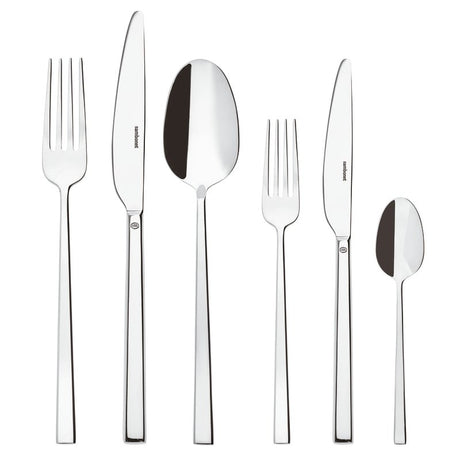 SAMBONET Rock Servizio Tavola Posate 36 Pezzi Acciaio Inox
