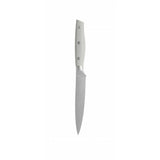 BRANDANI Ceppo Natural in Legno con 5 Coltelli e Affila Coltelli