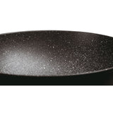 SAMBONET Tegame 2 Maniglie con Coperchio Rock & Rose Black 28cm