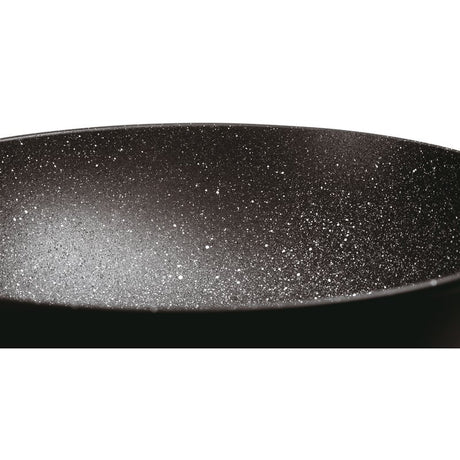 SAMBONET Tegame 2 Maniglie con Coperchio Rock & Rose Black 28cm