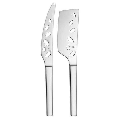 WMF Nuova Set Coltelli Formaggio 2 Pezzi Acciaio Inox 18/10