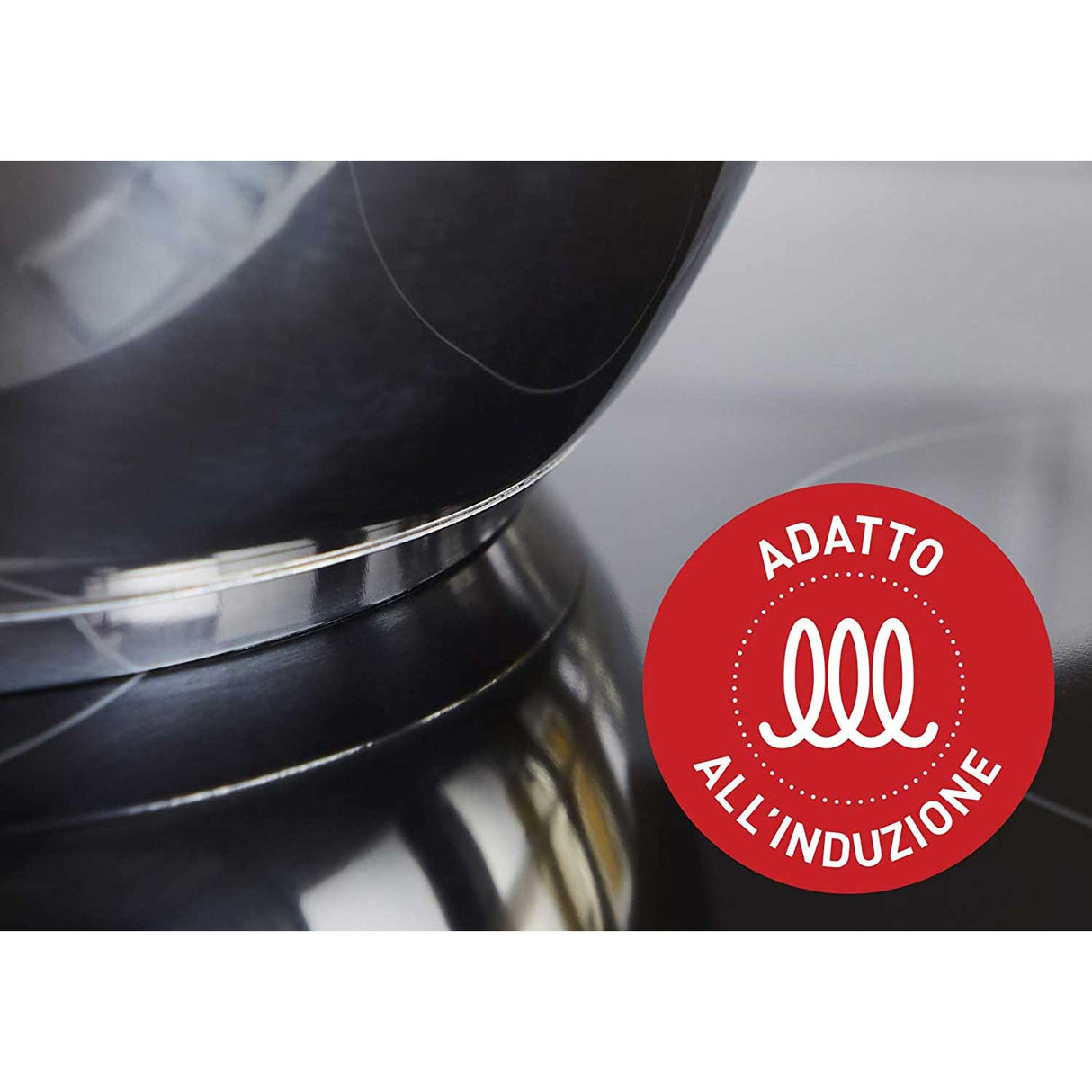 LAGOSTINA - Sfiziosa Set Batteria di Pentole Induzione 13 Pezzi Acciaio Inox