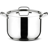 LAGOSTINA - Sfiziosa Set Batteria di Pentole Induzione 13 Pezzi Acciaio Inox