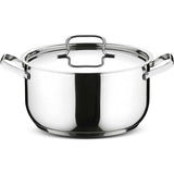 LAGOSTINA - Sfiziosa Set Batteria di Pentole Induzione 13 Pezzi Acciaio Inox