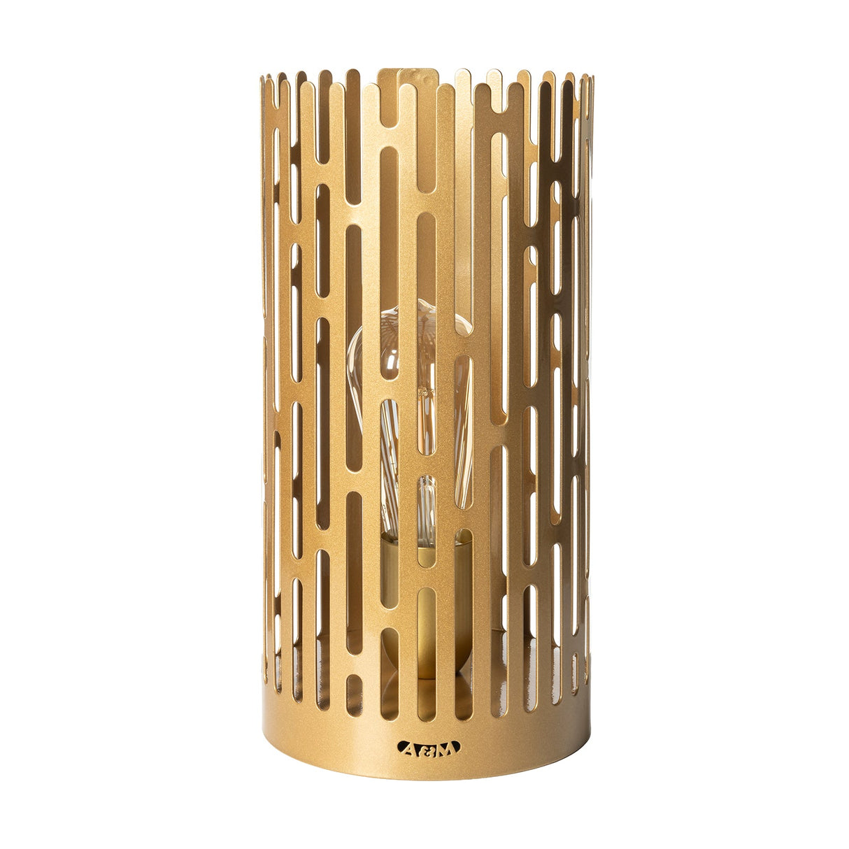 ARTI & MESTIERI Lampada da Tavolo Kamalea 15x30cm Oro Laccato