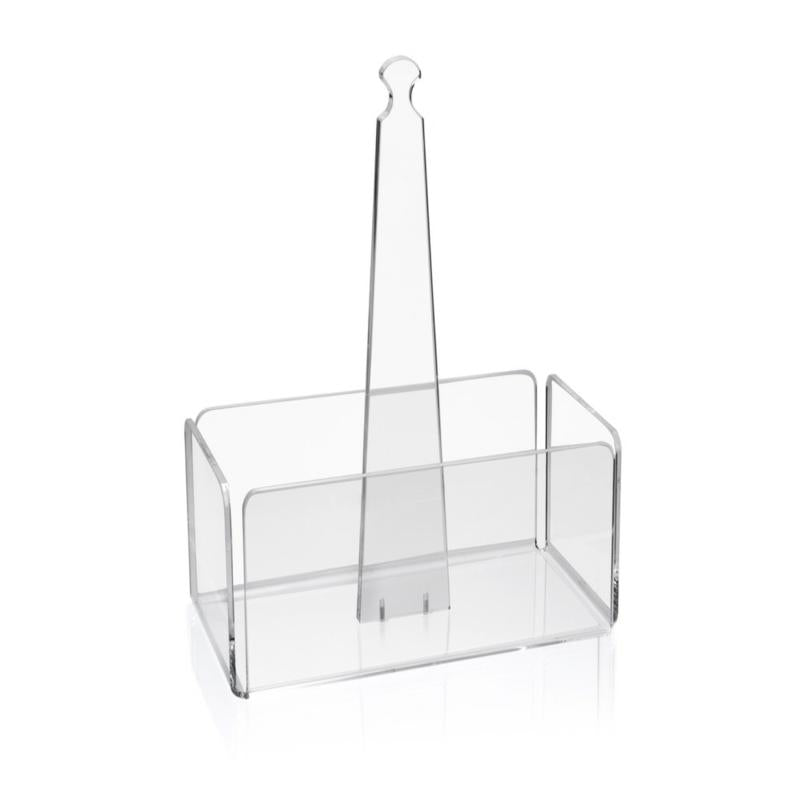 iPLEX - Bon Ton Portapiatti Plexiglass PMMA Trasparente 26x14x29cm