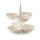 GUZZINI Tiffany Set 2 Antipastiera Bianco 25,5cm