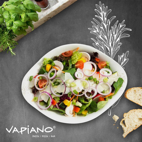 VILLEROY & BOCH Vapiano Scodella Ciotola Insalatiera Set 2 Pezzi 780ml Porcellana