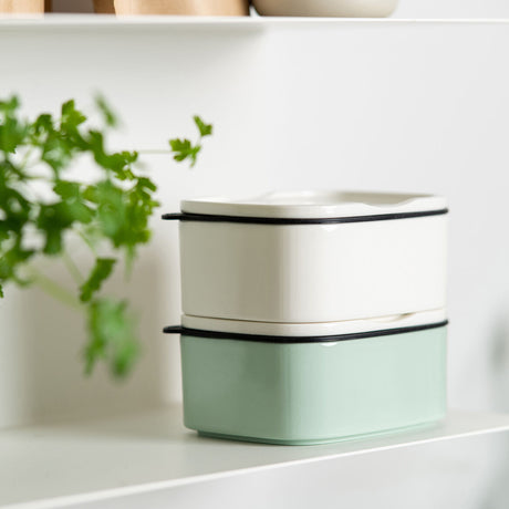 VILLEROY & BOCH - ToGo&ToStay Porta Pranzo, 13x10x6cm, Quadrato, Verde
