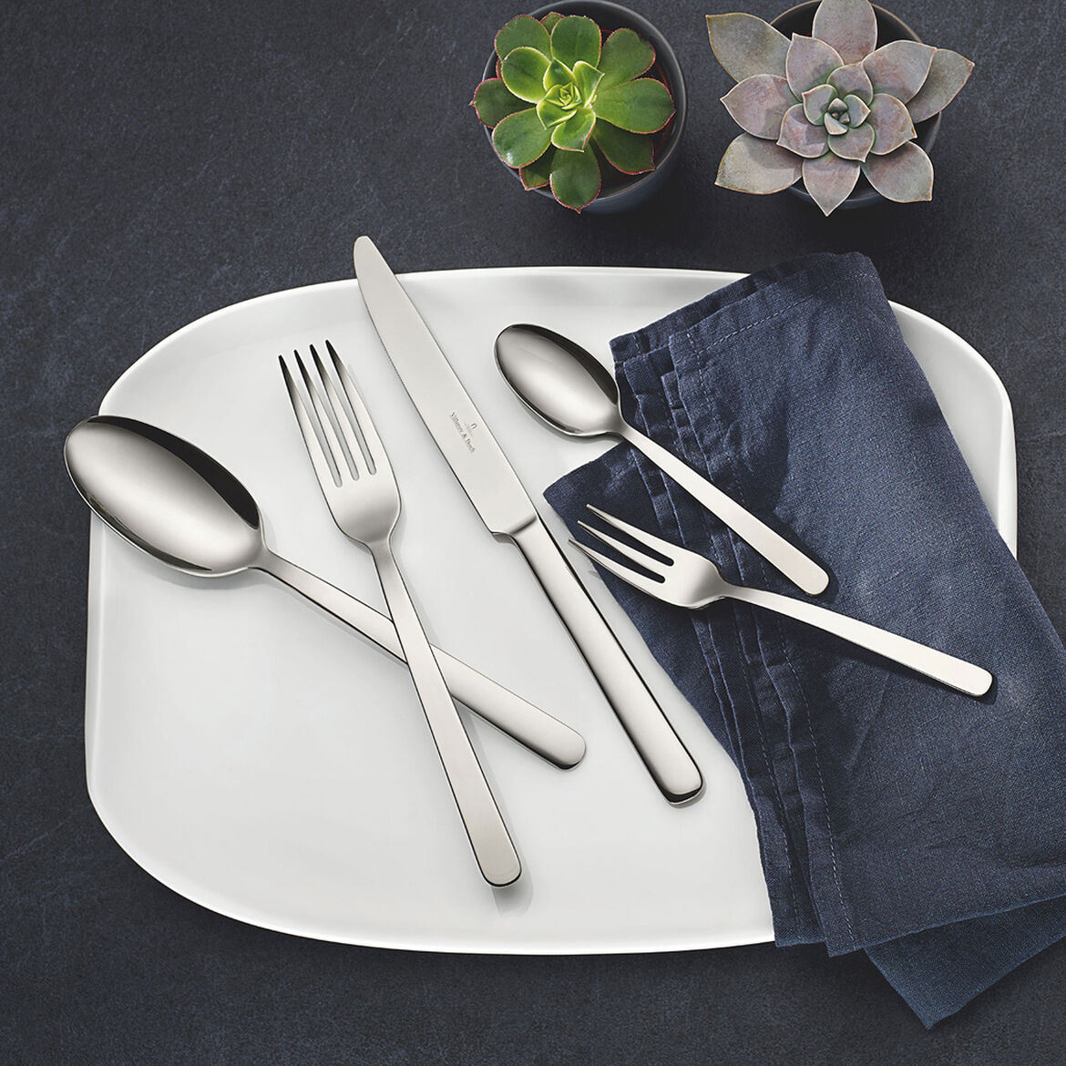 VILLEROY & BOCH Louis Servizio Set Posate Tavola 30 Pezzi Acciaio Inox
