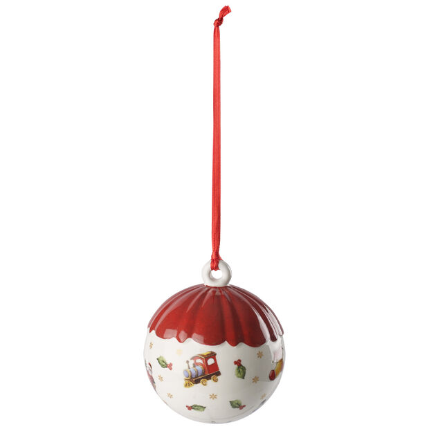 VILLEROY &amp; BOCH Toy's Delight Christmas Decoration Bauble Sphere 6cm Porcelain