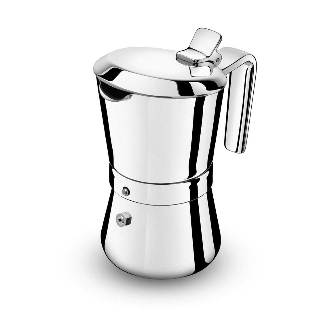 GIANNINI - Caffettiera Giannina 6/3 Tazze Acciaio Inox Induzione 3006010