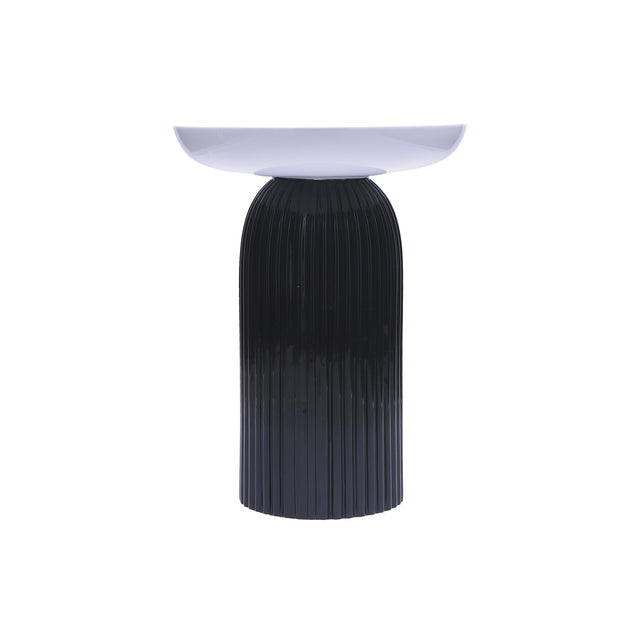 RITUALI DOMESTICI Altea Vaso Nero Bianco H27cm