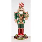 FITZ & FLOYD - Schiaccianoci Decorazione Natalizia Natale 43cm Porcellana 1021000