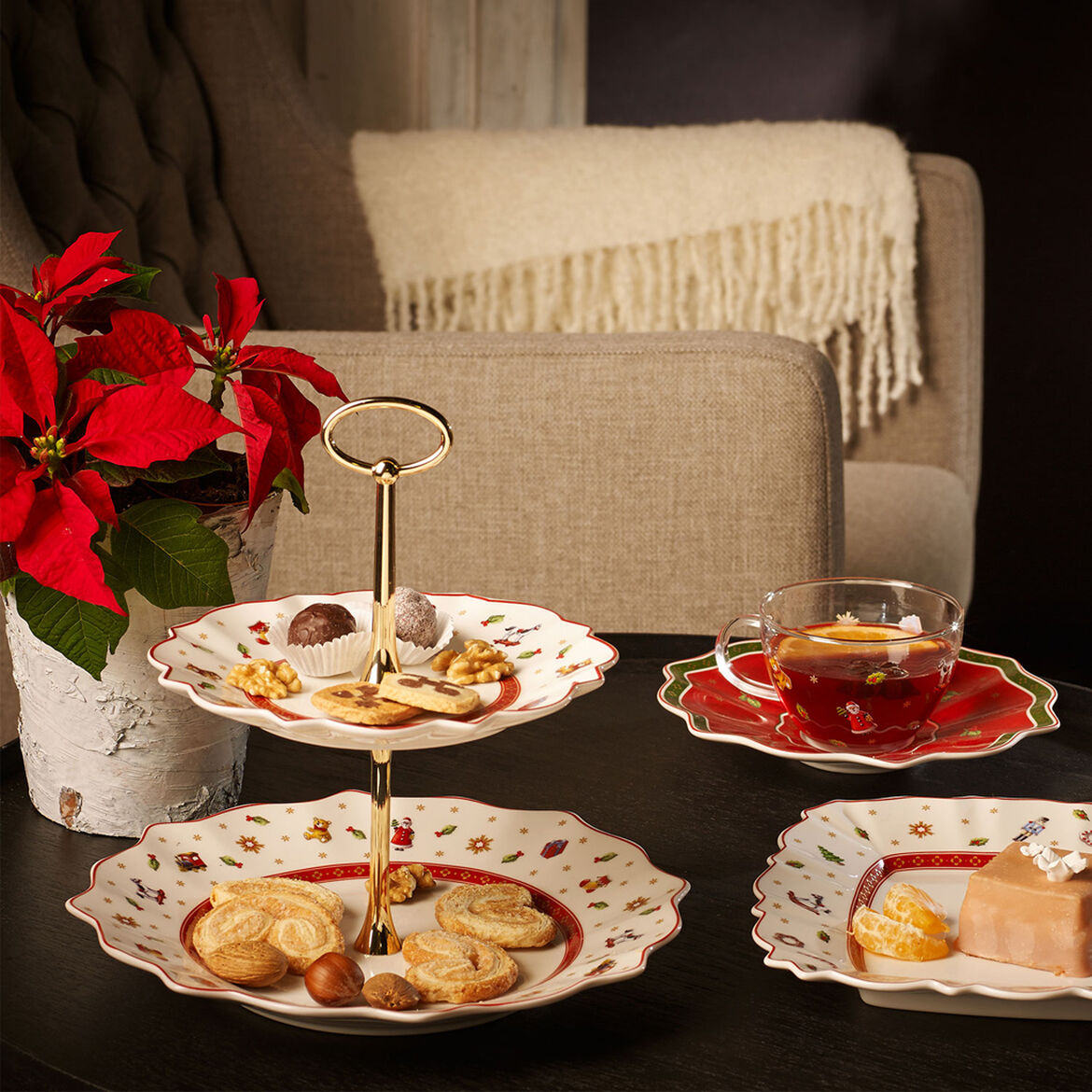 VILLEROY &amp; BOCH - Toy's Delight Christmas table stand 25cm 1485857887