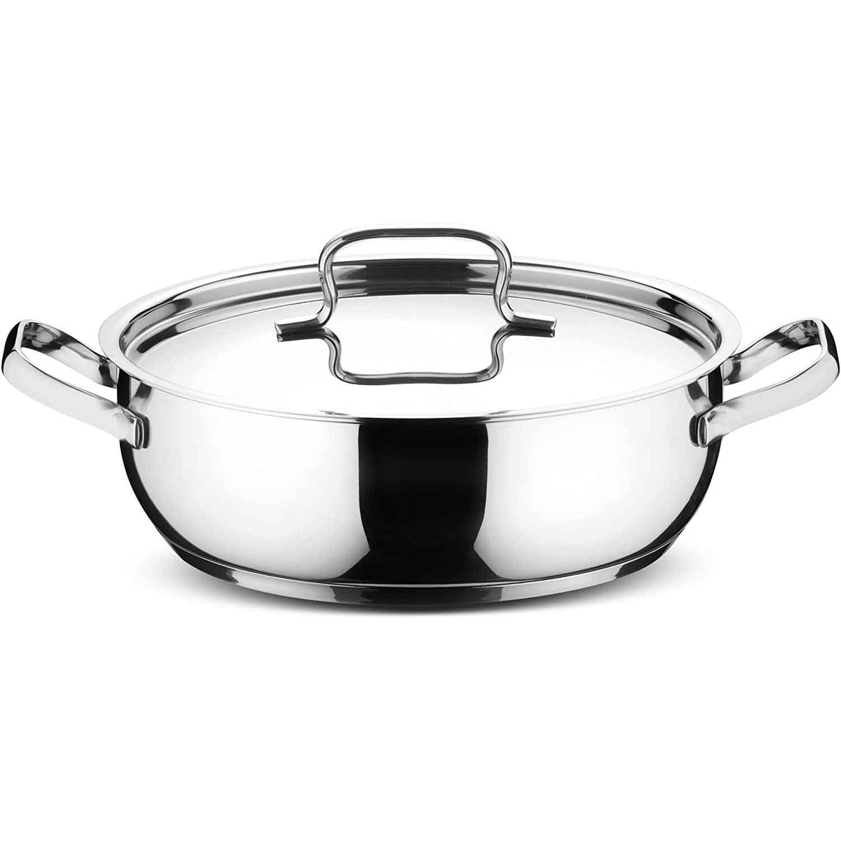 LAGOSTINA Sfiziosa Set Batteria di Pentole Induzione 24 Pezzi Acciaio Inox 18/10