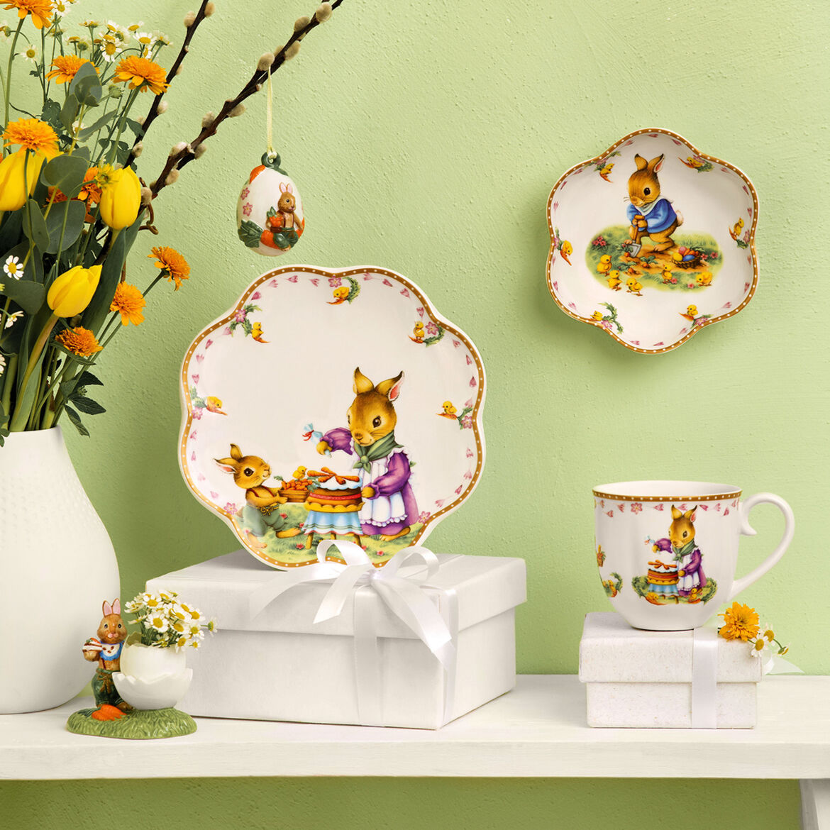 VILLEROY &amp; BOCH Annual Easter Edition Piatto Edizione Annuale 2024 Porcellana 23cm