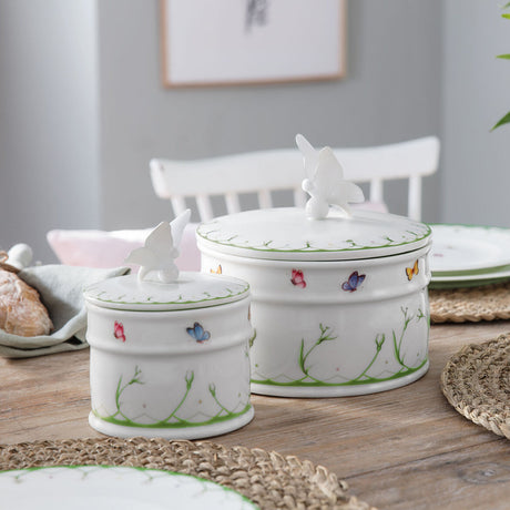 VILLEROY & BOCH Colourful Spring Scatola Contenitore Grande 18cm Porcellana Barattolo