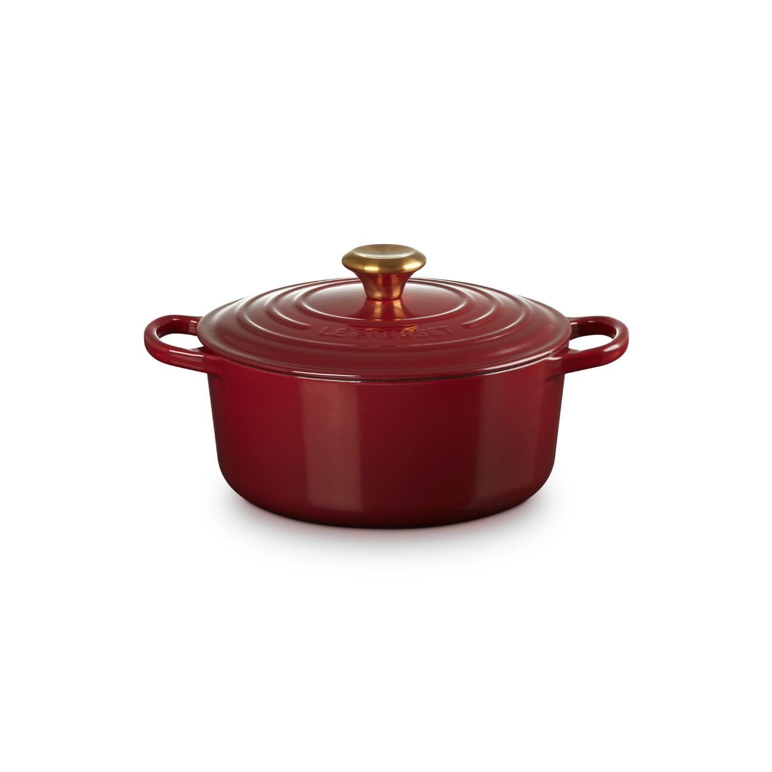 LE CREUSET Cocotte Rotonda Evolution 24cm Rhone Ghisa Vetrificata