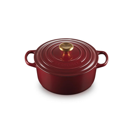 LE CREUSET Cocotte Rotonda Evolution 24cm Rhone Ghisa Vetrificata