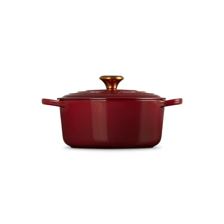 LE CREUSET Cocotte Rotonda Evolution 24cm Rhone Ghisa Vetrificata