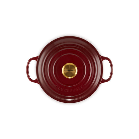LE CREUSET Cocotte Rotonda Evolution 24cm Rhone Ghisa Vetrificata