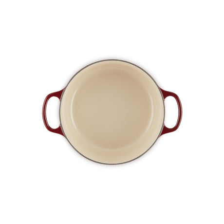 LE CREUSET Cocotte Rotonda Evolution 24cm Rhone Ghisa Vetrificata