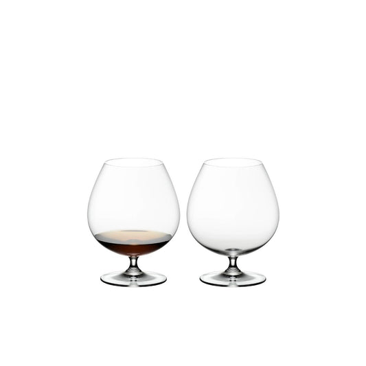 RIEDEL Vinum Calice Bicchiere da Brandy Set 2 Pezzi 885ml Cristallo